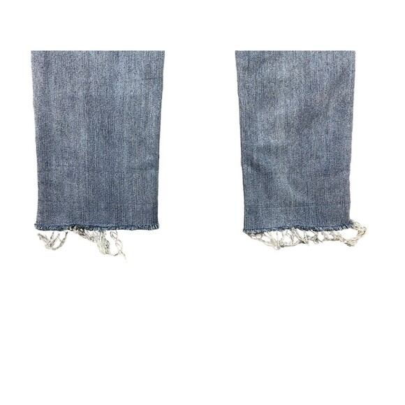 Wit & Wisdom High-Rise 'Ab'solution Shinny Jeans w Raw Hem Women's Size 16 - Picture 7 of 13